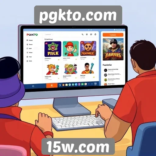 Jogadores elogiam interface intuitiva do site pgkto.com